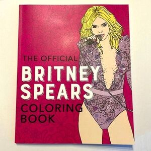 NWT Offical Britney Spears coloring book